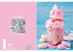 Bilježnica A4 Spiralna  crte  Parfume